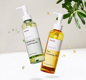 Manyo Bifida HerbgreenCleansing Oil Гидрофильное масло на основе комплекса трав 200 мл