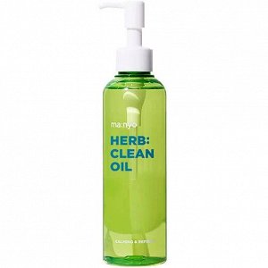 Manyo Bifida HerbgreenCleansing Oil Гидрофильное масло на основе комплекса трав 200 мл