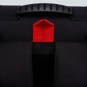 Ранец школьный GRIZZLY суперлегкий с анатомической спинкой, на ножках, с мешком для обуви, для мальчика