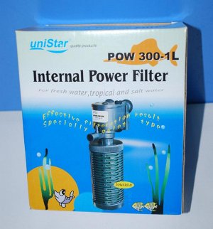 POW 300 1L  (RESUN) Внутренний фильтр, 500 л./ч.