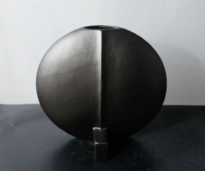 Ваза Керамическая Черная