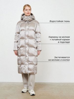 Пуховое пальто
