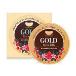 Гидрогелевые патчи для глаз Petitfee KOELF Gold &amp; Royal Jelly Eye Patch, 60шт