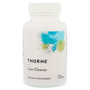 Thorne Research, Liver Cleanse, 60 капсул