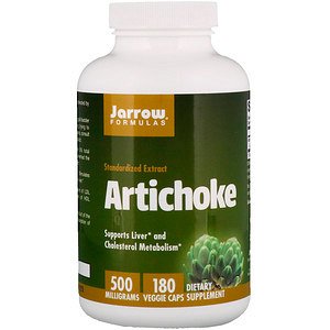 Jarrow Formulas, Артишок 500, 500 мг, 180 капсул