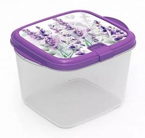 Контейнер для СВЧ 1,50л [LAVENDER] с клапаном