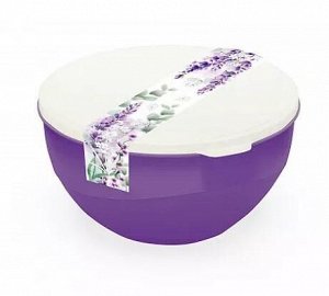 Миска 2,0л с крышкой [LAVENDER]