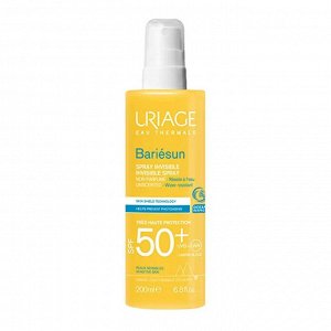 Uriage Bariesun Спрей солнцезащитный для лица и тела Средство Без Ароматизаторов SPF50+ 200мл Урьяж