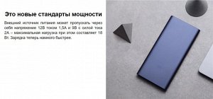 Внешний Аккумулятор Xiaomi Power Bank 2S 10000 mAh