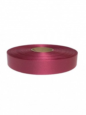 Лента полипропилен 2 см х100 ярд COTTON цвет бордовый 11