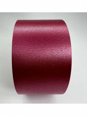 Лента полипропилен 5 см х100 ярд COTTON цвет бордовый 11