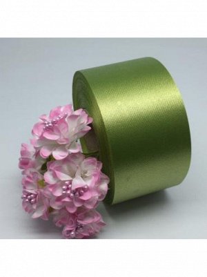 Лента полипропилен 5 см х100 ярд COTTON цвет хаки 03