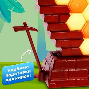 Настольная игра для детей на баланс «Держись, Дино!», 2-4 игроков, 3+