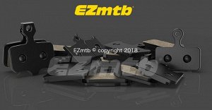 Тормозные колодки EZmtb Shimano R9170 для дисковых тормозов. Металл