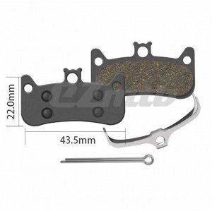 Тормозные колодки EZmtb BP1031. FORMULA Cura4. полуметаллы