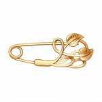 Булавка из серебра