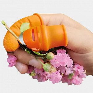 Напальчник с лезвием, садовый нож
