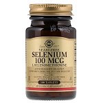 Solgar, Селен, Бездрожжевой 100 таб.