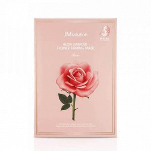 JMsolution Glow Flower Firming Mask Rose Тканевая маска с экстрактом дамасской розы
