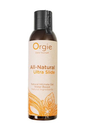 Интимный гель Orgie ALL - NATURAL ULTRA SLIDE на водной основе, 150 мл