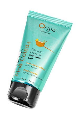 Интимный гель Orgie LUBE TUBE на водной основе, со вкусом пина колада, 50 мл