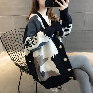 Кардиган женский в oversize стиле