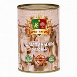 Шампиньоны резаные &quot;Сыта-Загора&quot;, 425 мл, ж/б
