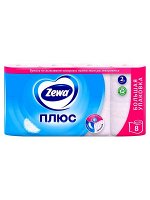 Туалетная бумага Zewa Белая 2 слоя 8 рулонов