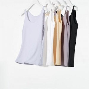 UNIQLO - тоненький топ Airism - 09 BLACK