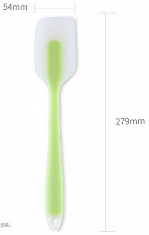 Лопатка силиконовая кухонная, 28 см, 1 шт