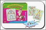 Шнуровальный логический планшет 0037-0040 (Рыжий кот)