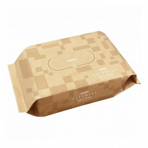 Cалфетки Crecia "Scottie Cashmere Natural" бумажные кашемировые (двухслойные, в крафтовой упаковке) 50 шт.