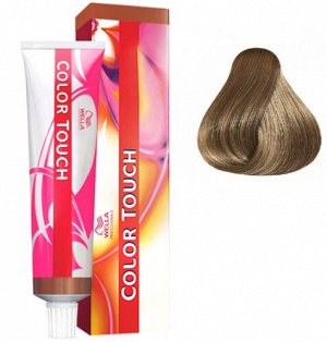 Крем краска для волос тон 7/1 средний блондин пепельный WELLA Color Touch 60 мл