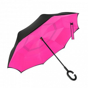 Зонт наоборот Розовый