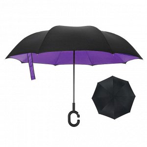Зонт наоборот Сиреневый