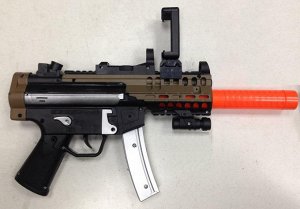 AR Game Gun Игровой автомат MP5K для iPhone и Android гаджетов