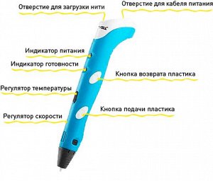 3D Ручка "3D pen-2"
