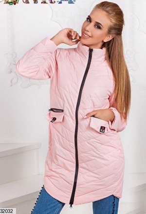 Куртка Цвет: нежно-розовый
Ткань: плащевка
Наполнение: синтепон 150
Сезон: демисезонное
