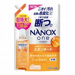 Жидкое средство &quot;Top Nanox One Standart&quot; для стирки (усиленное отстирывающее действие + сохранение цвета, суперконцентрат) 1160 г, мягкая упаковка с крышкой / 6