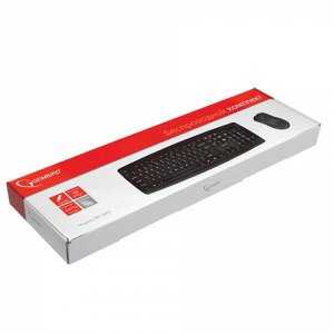 Набор беспроводной GEMBIRD KBS-8000, клавиатура, мышь 4кноп.