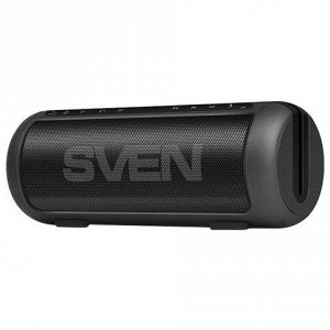 Колонка портативная SVEN PS-250BL, 1.0, 10 Вт, Bluetooth, FM