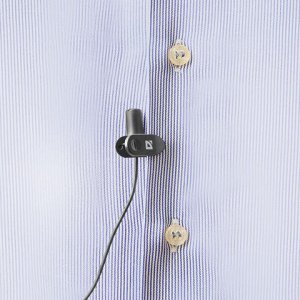 Микрофон-клипса DEFENDER MIC-109, кабель 1,8 м, 54дБ, пласти