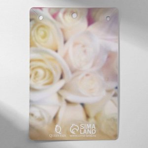 Кулон на цепочке «Прелесть», сердце, ассорти, белый в золоте, 40 см