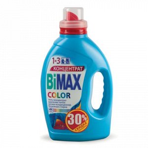 Средство для стирки жидкое автомат 1,5л BIMAX Color, для цве