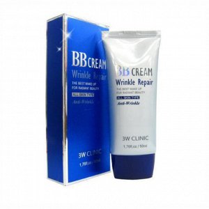 3W BB крем для лица Восстанавливающий против морщин "BB Cream Wrinkle Repair" 50 мл 1*120 Арт-86440