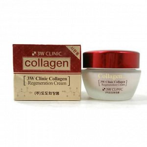 3W Крем для лица "Collagen Regeneration Cream", 60гр, 1*100штАрт-82740