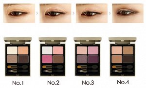 Тени для век THE FACE SHOP Signature Eyes, 4g