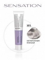 Безаммиачная краска для волос SENSATION DE LUXE 10/1 светлый блондин пепельный (60 мл)