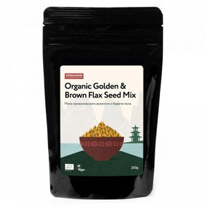 Микс бурого и золотого льна / Golden & brown flax seed mix o