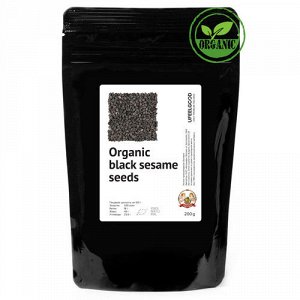 Кунжут черный / 100% raw organic black sesame seeds Ufeelgoo